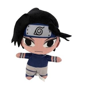 Naruto Sasuke Uchiha Plush 8" Blue‎ Grey Stuffed Animal Anime Ninja